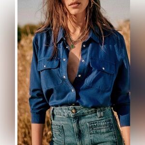 Sezane Chemise Davina NWT